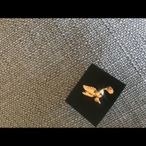 Hummingbird pin brooch